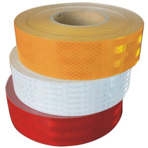 Alta Intensidad prismática ECE-104 cinta de Visibilidad para camiones y remolques Alta Intensidad prismática ECE-104 cinta de Visibilidad para camiones y remolques