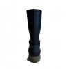 Heeled rubber boot