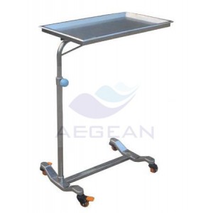 AG-SS008A With One Post Height Adjustable Tray Stand