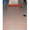 orange safety fence