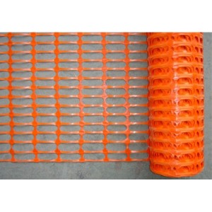 orange safety fence