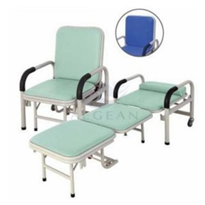 AG-AC001 Hospital metal frame comfortable accompany chair