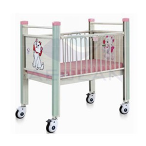 AG-CB004 Metal Frame Top Quality Full Length Handrails Princess Bed