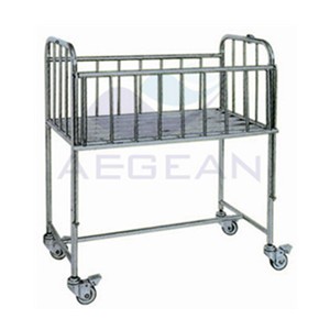 AG-CB005 Hospital Patient Room Metal Frame Trundle Chic Baby Bedding