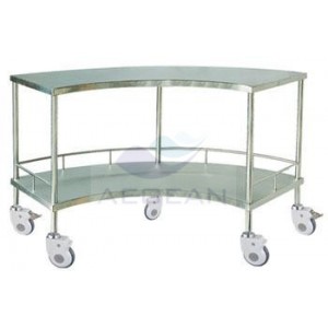 AG-SS007A hot sale high stainless steel shopping cart