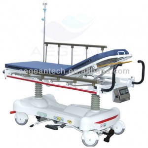 AG-HS006 Luxurious Hydraulic Rise-and-Fall Stretcher Cart with Weight System