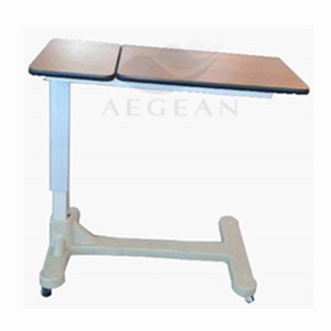AG-OBT005 Wooden dinning board economic hospital medical bed table