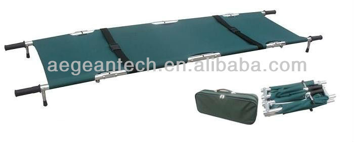 AG-2G3 With green color for patient ambulance transport folding stretcher