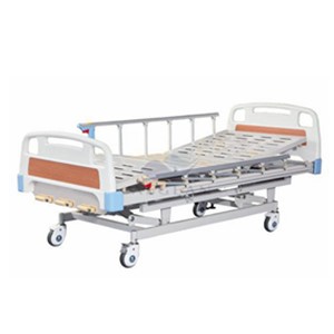 AG-BMS003 Three function hospital metal frame manual clinic beds