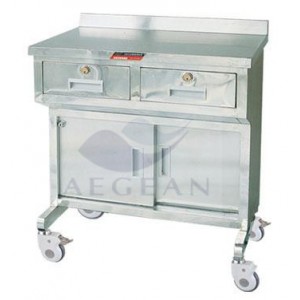 AG-AT023 stainless steel Anesthesia Instrument Cart