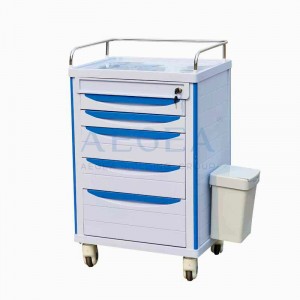 Hospital ABS Medicine Trolley AG-MT006